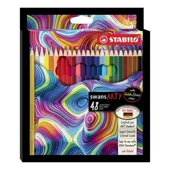 STABILO - Set 48 Lápices Colores Swans Arty Stabilio