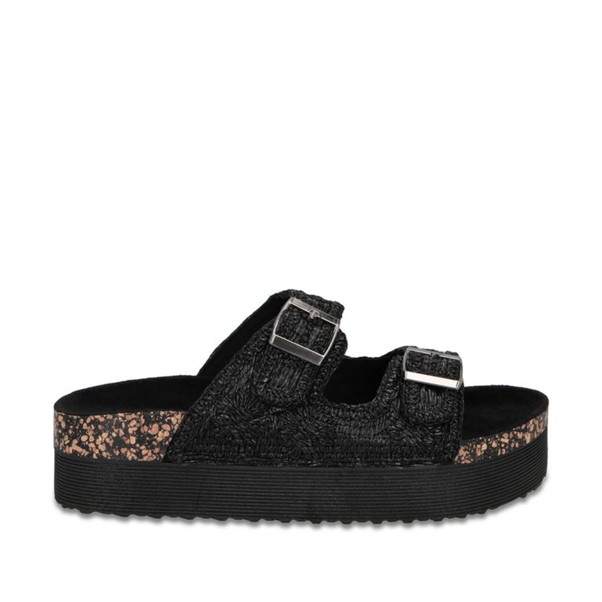 GOTTA - Sandalia Plataforma Negro Mujer 65951