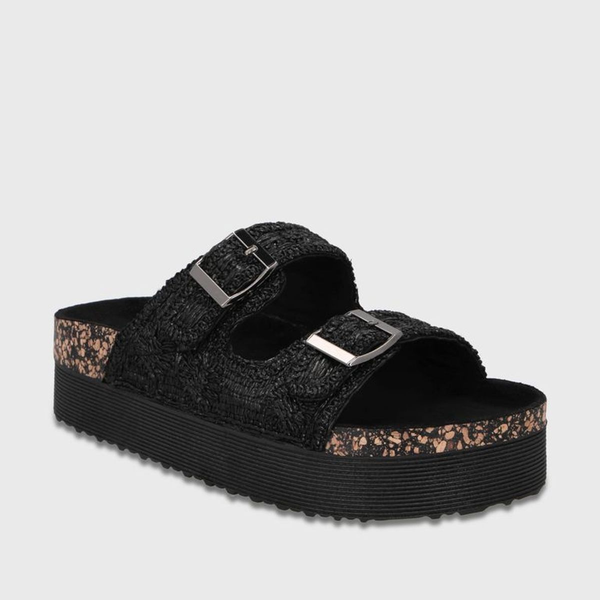 GOTTA - Sandalia Plataforma Negro Mujer 65951
