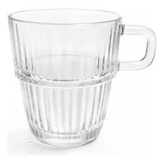 BORMIOLI - 6 Tazas De Vidrio Pequeñas Espresso Café 90cc Barshine