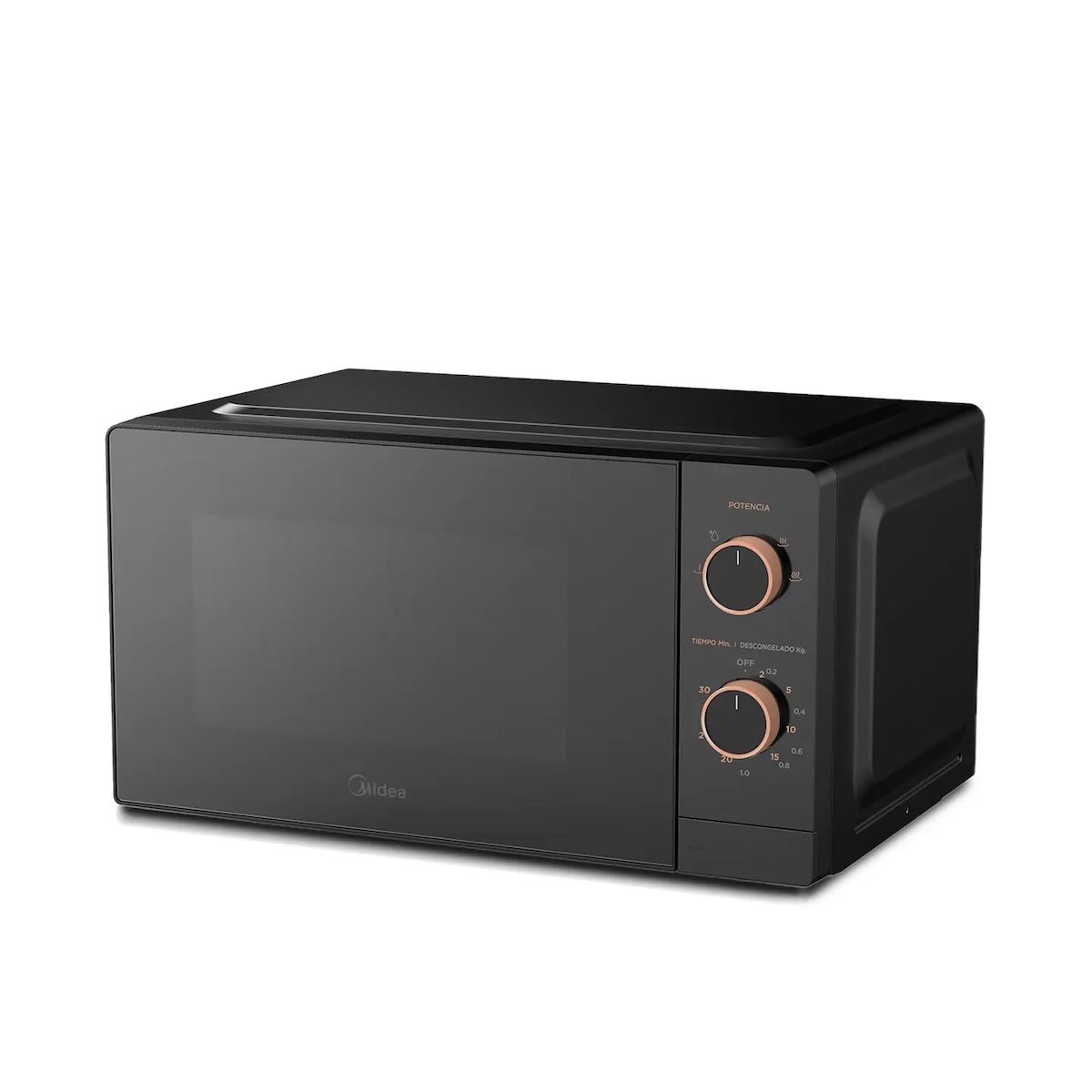 MIDEA - Microondas mecánico Midea 20 litros negro