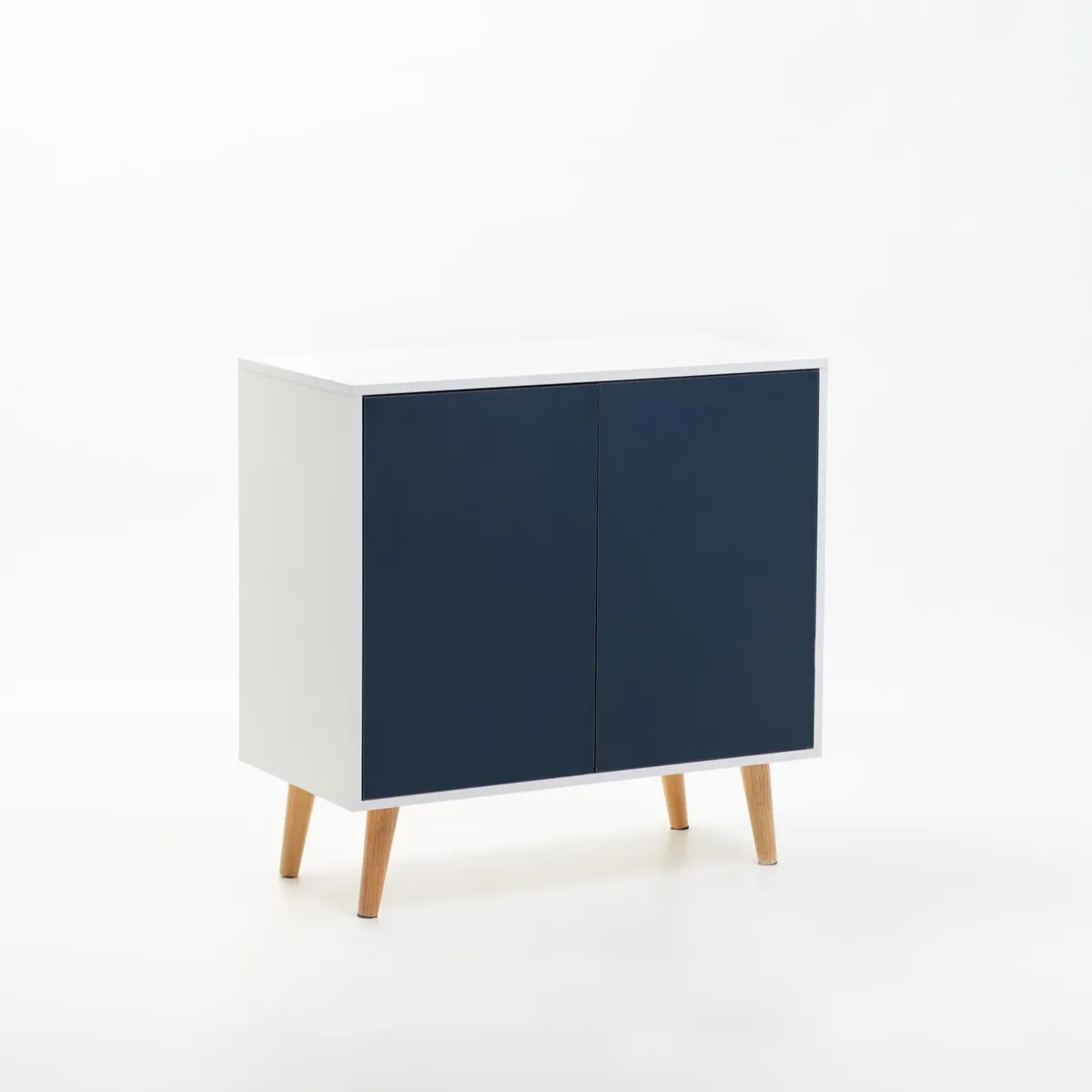 MOBELTEK - Buffet 2 Puertas Kanso Blanco Tuareg