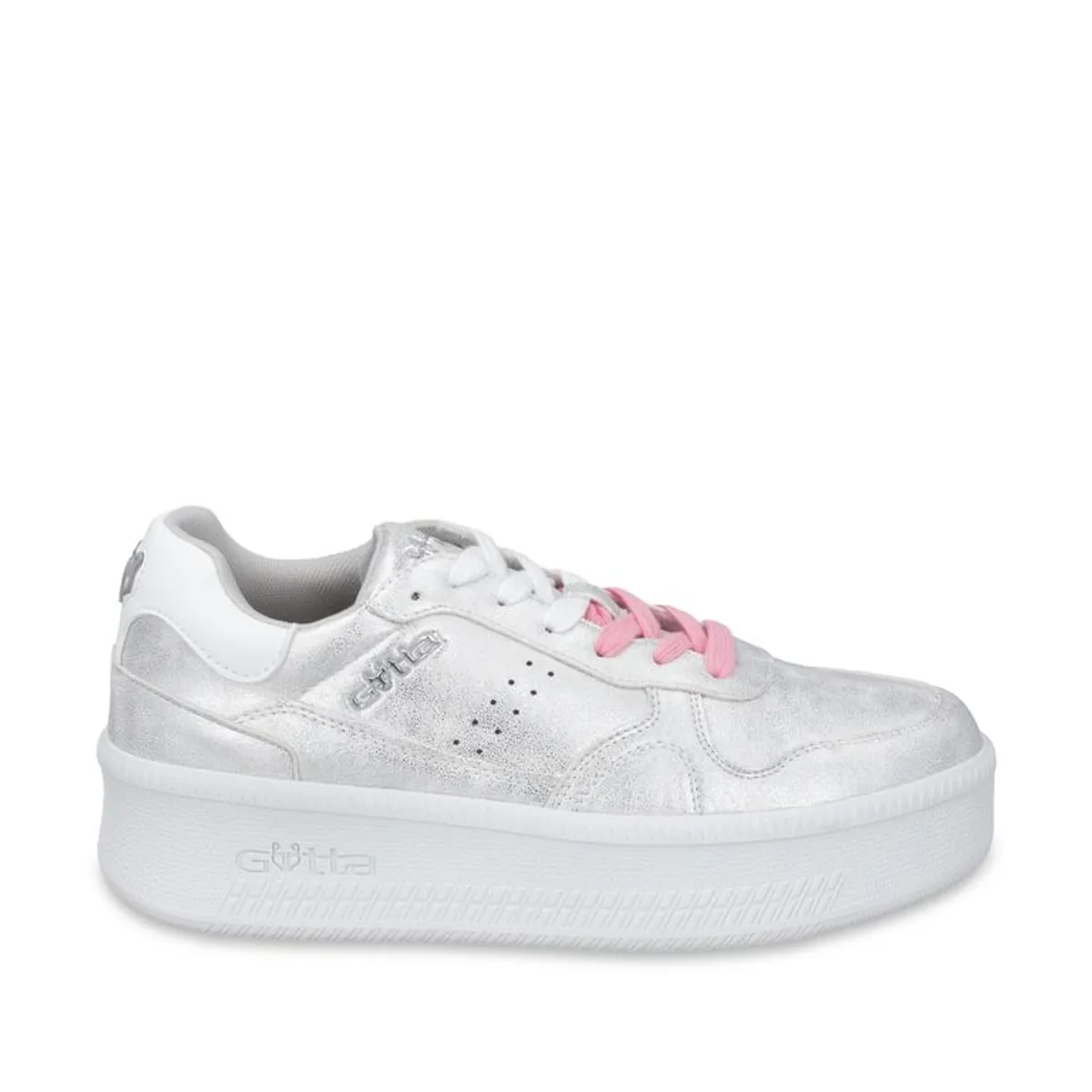GOTTA - Zapatilla Plataforma Plateada Mujer 67313