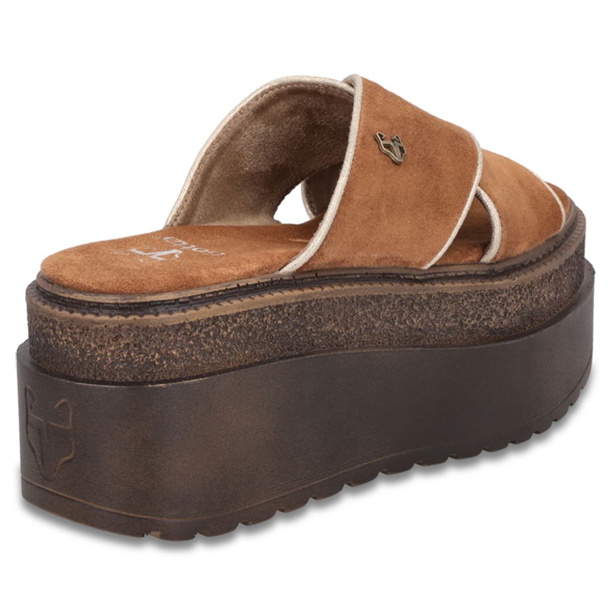 GOTTA - Sandalia Plataforma Camel Mujer 65930