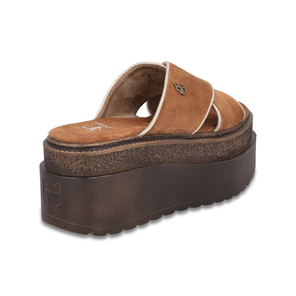 GOTTA - Sandalia Plataforma Camel Mujer 65930