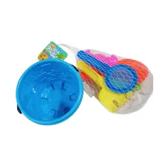 GENERICO - Set juguete baldes playa 6unds para niños Envia los colores surtidos