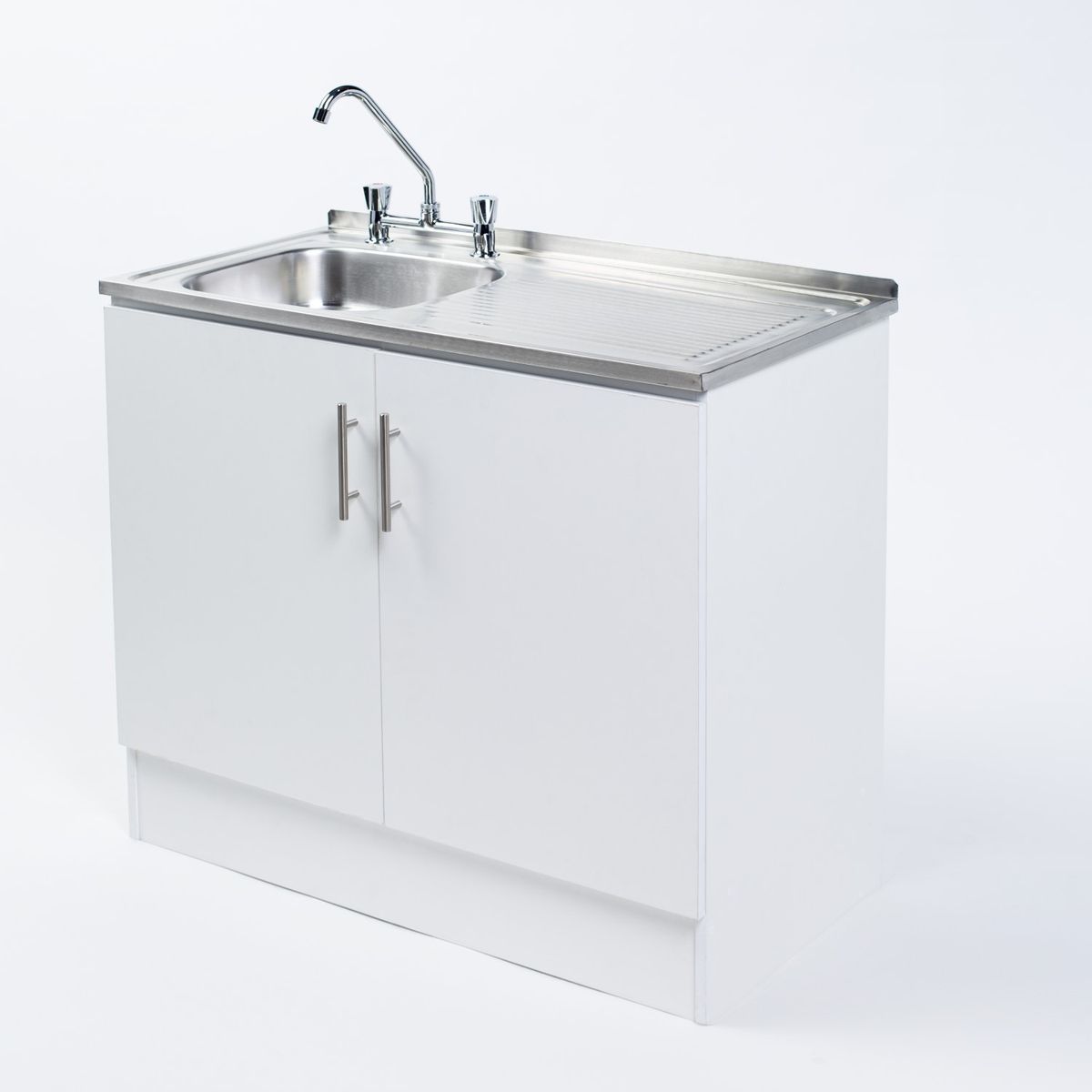 MOBELTEK - Mueble Cocina kit lavaplato 100cm secador derecho