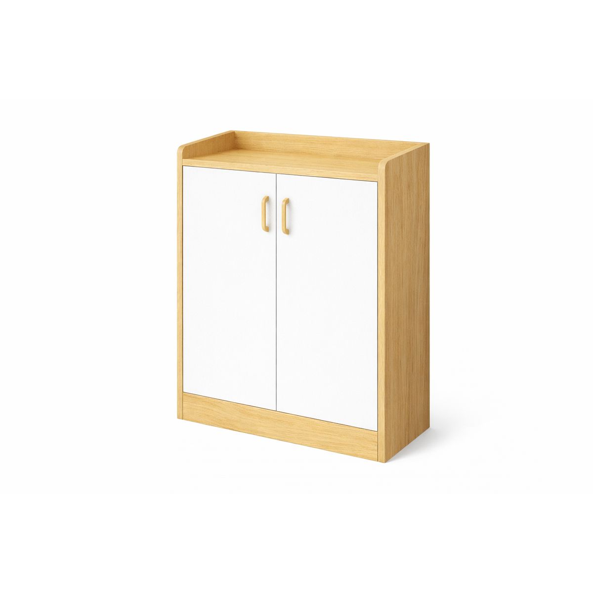 SPACE HOME - Zapatero Organizador Blanco Madera 60x30 cm 16 Pares para Entrada