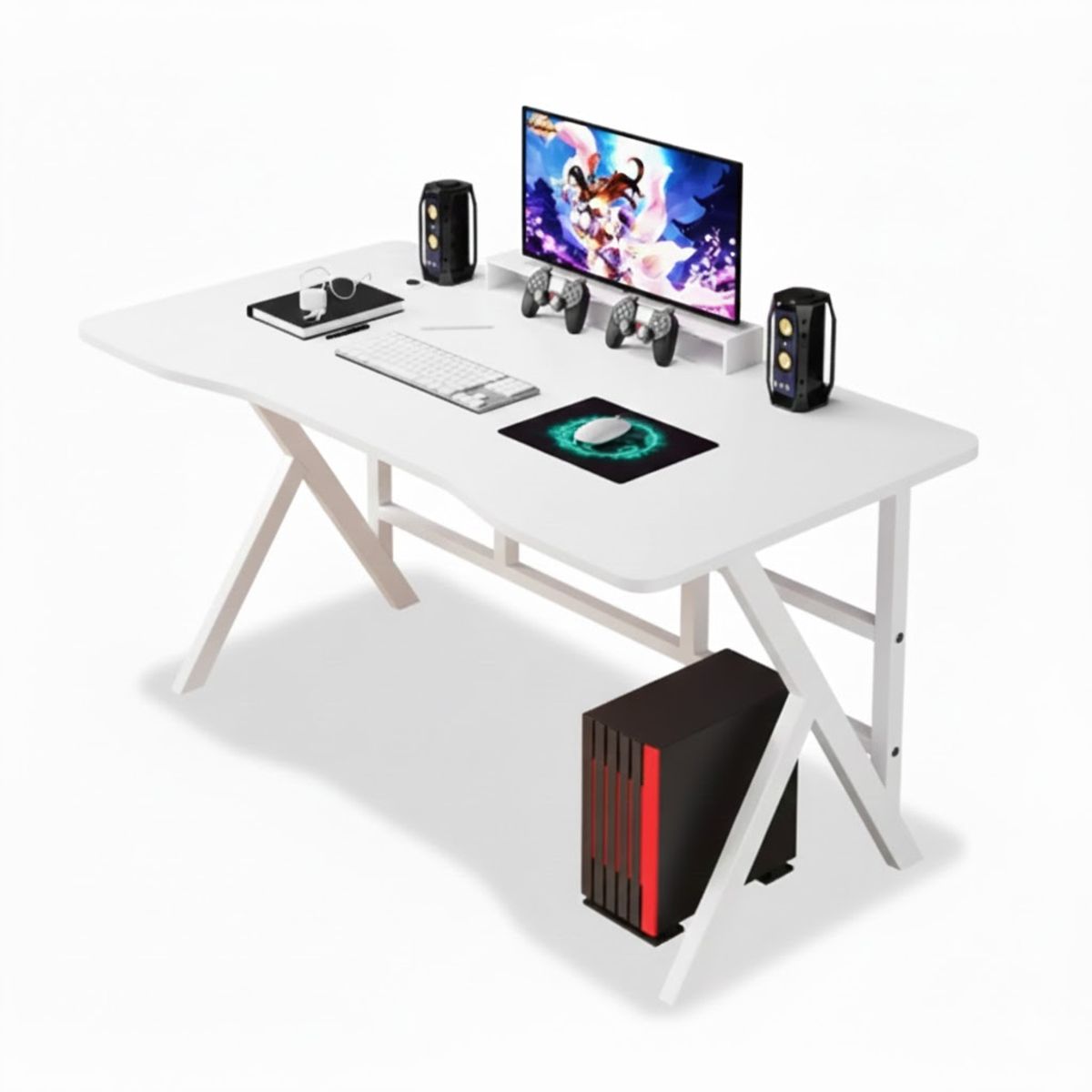 GENERICO - Escritorio Gamer - Blanco