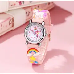 GENERICO - Reloj lindo de silicona para niña