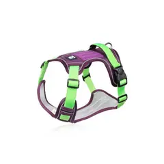 GENERICO - Arnés Reflectante Antitirones Antiasfixia Para Perro Talla S - Purpura