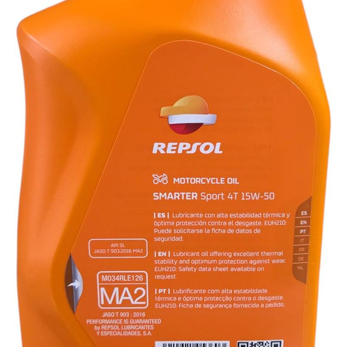 GENERICO - Aceite 15w50 Smarter Moto Repsol Semi - Sintetico 4t Pack X3