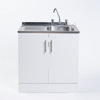 Mueble de Cocina Kit Lavaplatos 80cm Secador Izquierdo