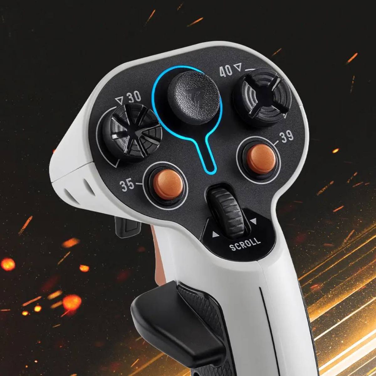 THRUSTMASTER - Joystick de Vuelo Thrustmaster SOL-R 1 Space Sim para PC
