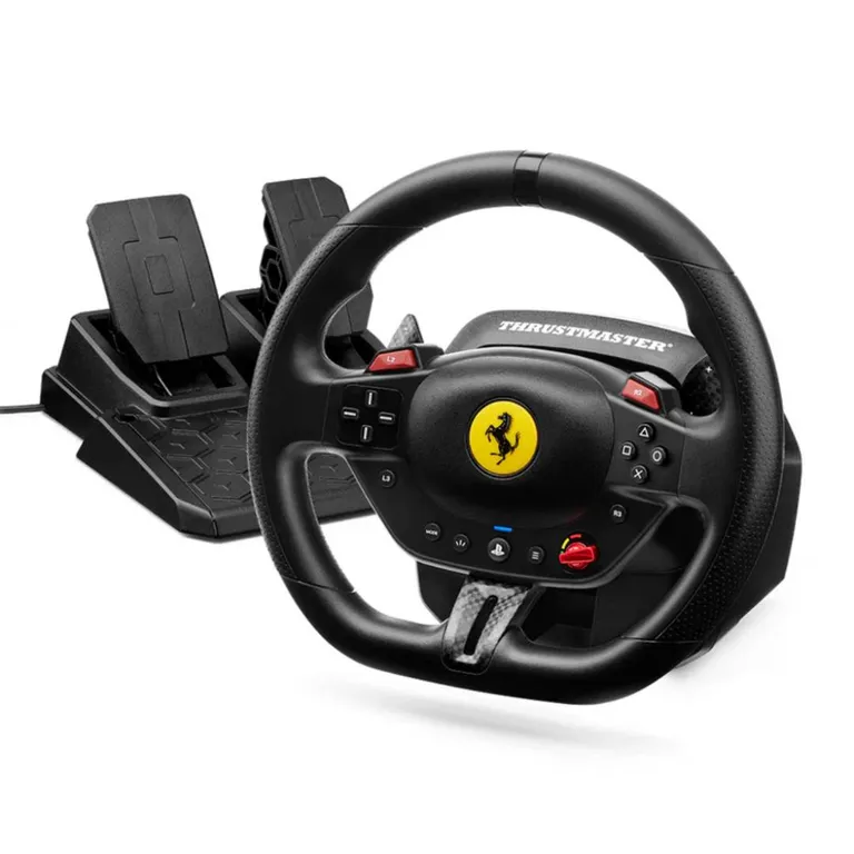 THRUSTMASTER Volante y Pedales T98 FERRARI 296 GTB para PS5
