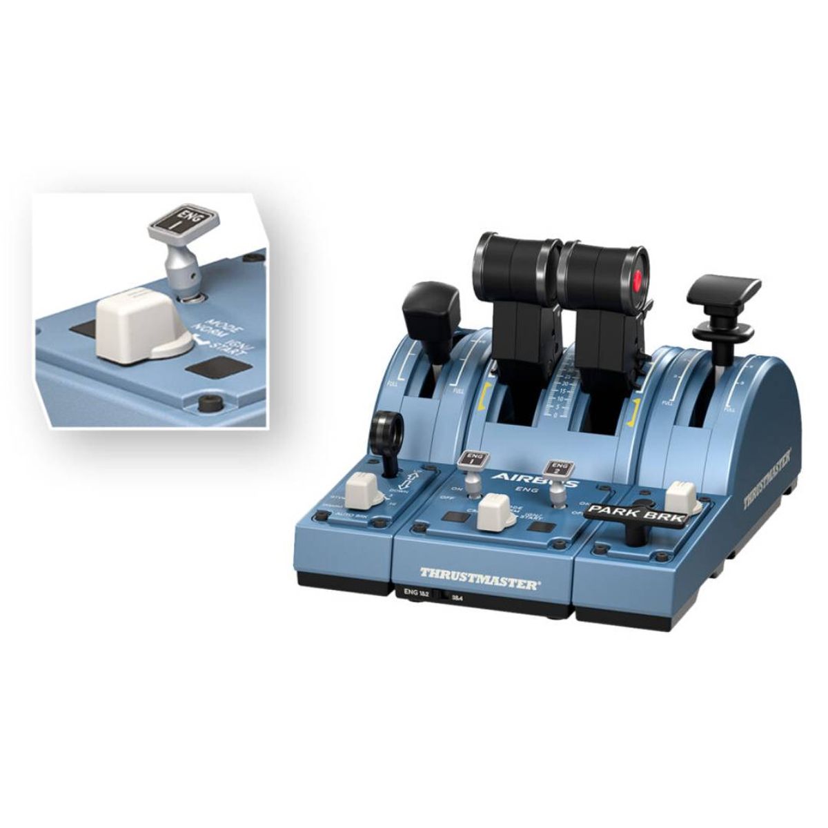 THRUSTMASTER - Simulador Vuelo Thrustmaster TCA Captain Pack X Airbus Ed.