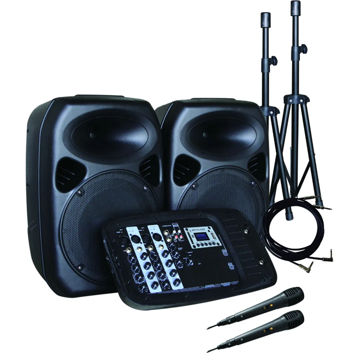 BARETONE - Combo Audio Baretone Bt-Am200P 200W+Atril Mic