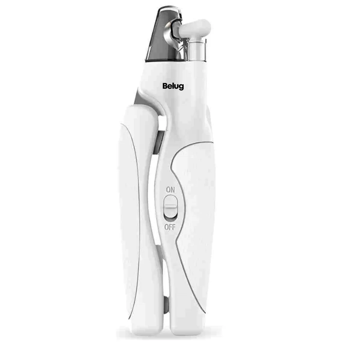 GENERICO - Profesional Corta Uñas Con Luz Led Y Lima Para Perros Gatos blanco BELUG