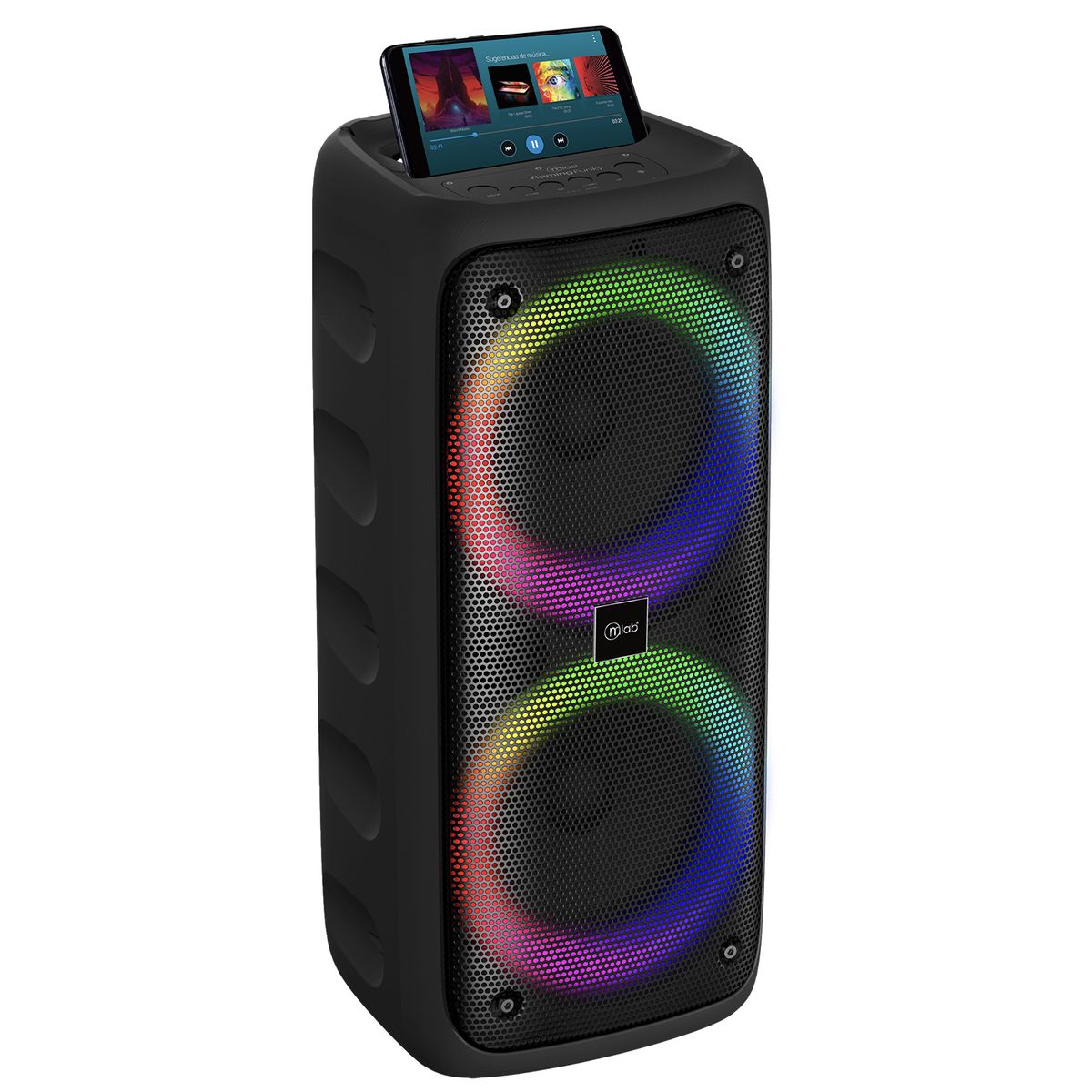 MLAB - Parlante Karaoke Flaming Funky Color Feel Mlab
