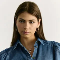 LOUNGE - Collar Mujer Machacado Piedra