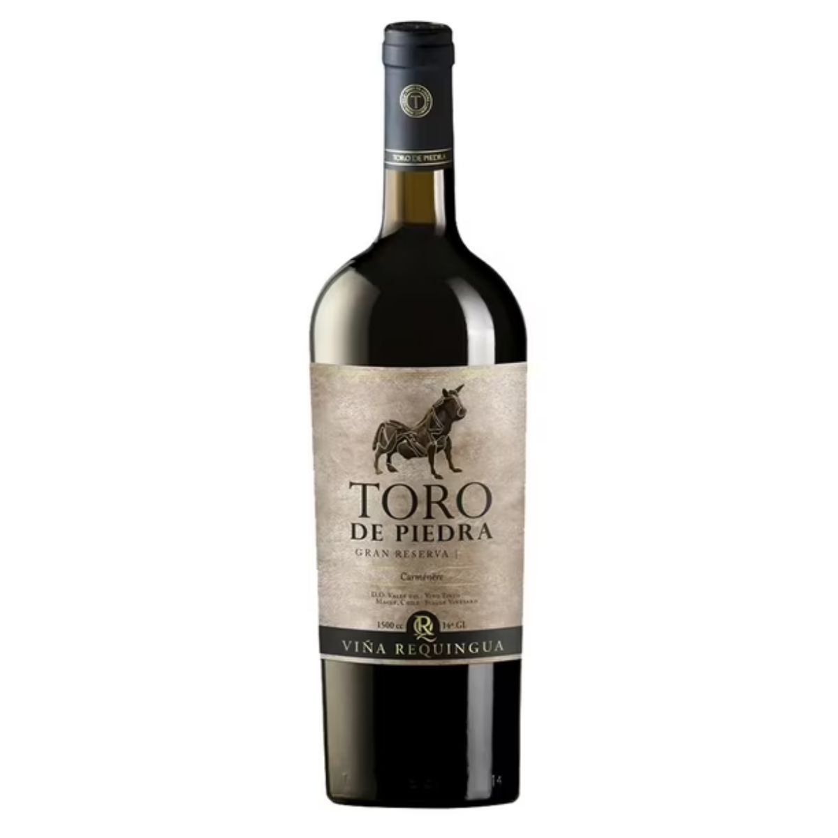 TORO DE PIEDRA - Botellon Toro de Piedra 1.5 Gran Reserva Carmenere