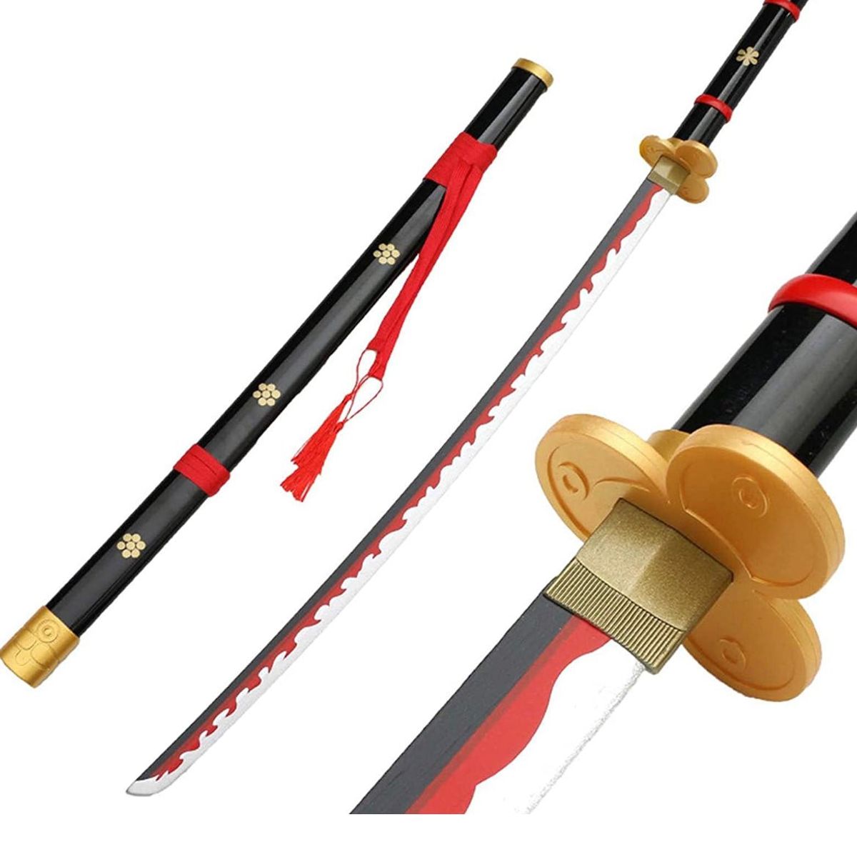 GENERICO - Katana de zoro Enma Negra de one piece