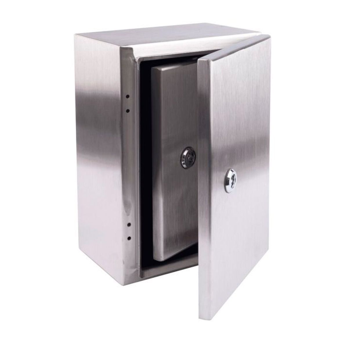 GENERICO - Gabinete Acero Inoxidable 600x400x200 2 Puertas IP66