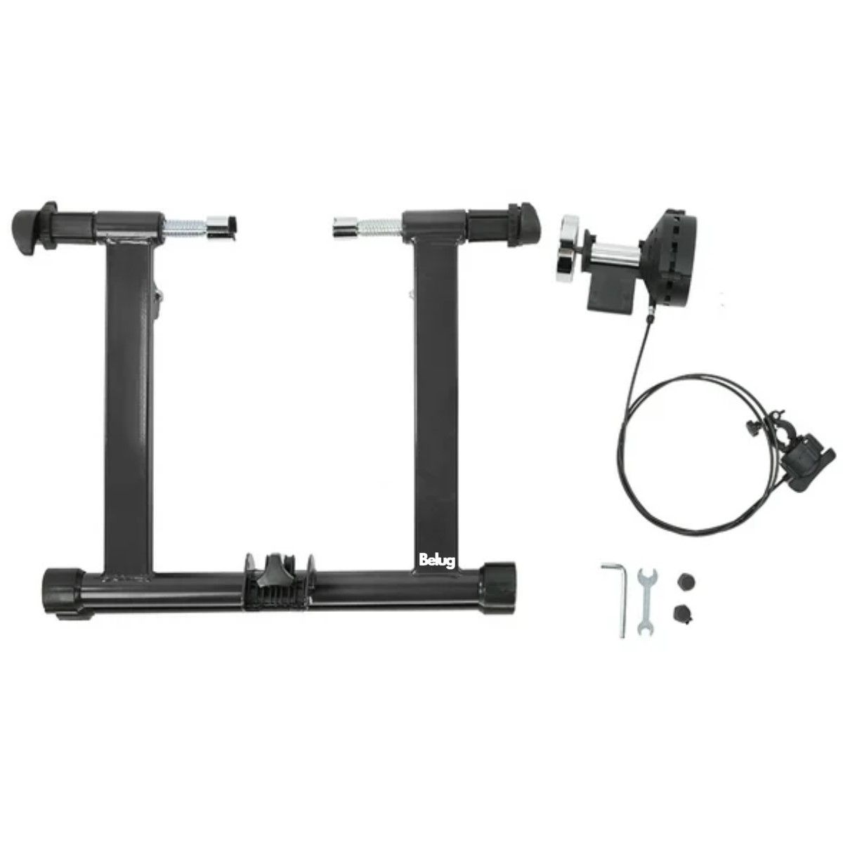 GENERICO - Rodillo Entrenador De Bicicleta De Interior negro BELUG