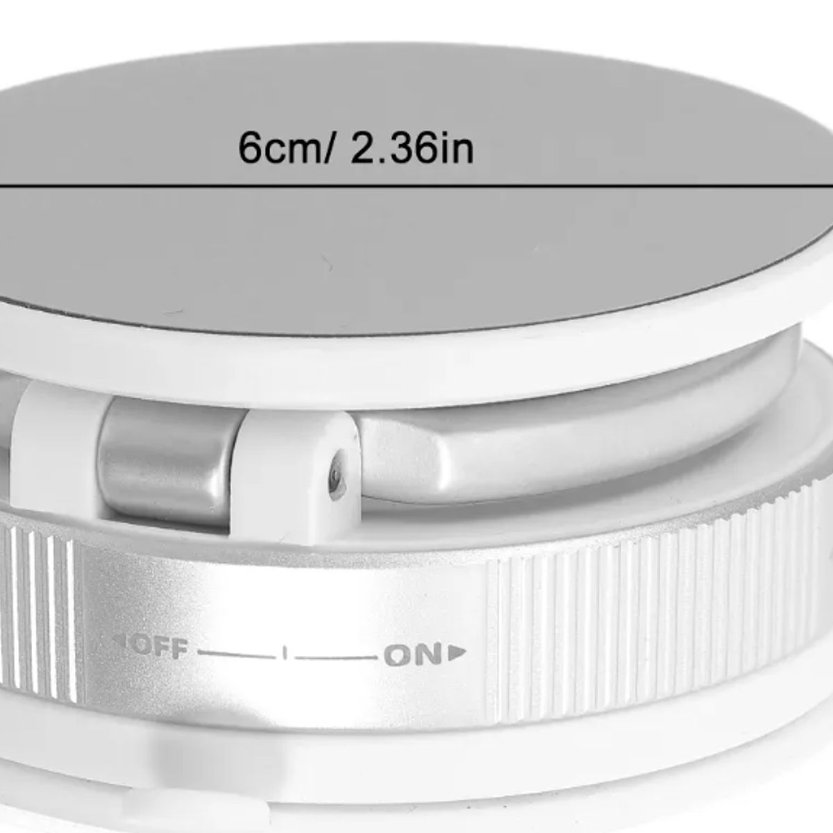 GENERICO - Soporte Magnético Giratorio 360 Con Ventosa De Vacío