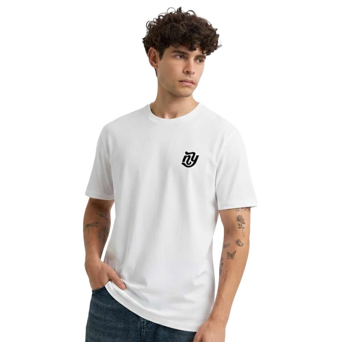 TRIPLE PLAY - Polera Premium 100% Algodón Estampada New York Ny