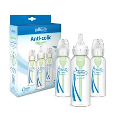 DR BROWNS - Pack 3 Mamaderas Dr. Brown’s Anticólicos Estándar 250ml