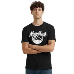 TRIPLE PLAY - Polera Premium 100% Algodón Estampada New York Basket City