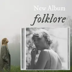 GENERICO - Folklore - Taylor Swift - CD Deluxe Meet Me Behind The Mall con detalle