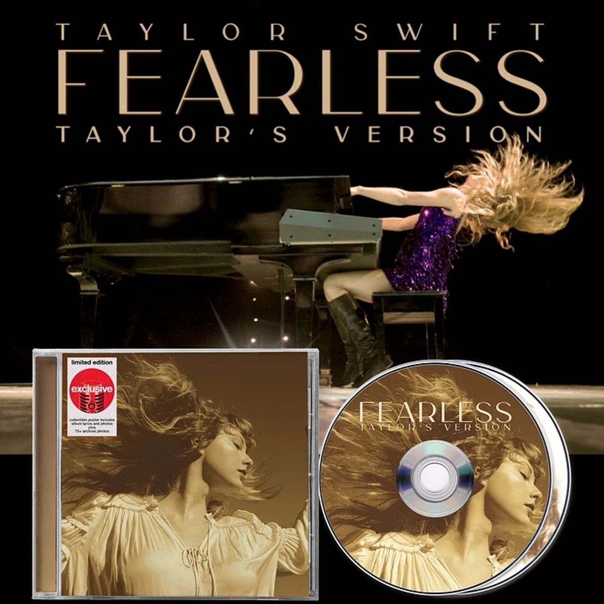 GENERICO - Taylor Swift - Fearless Taylors Version - CD Target Edition