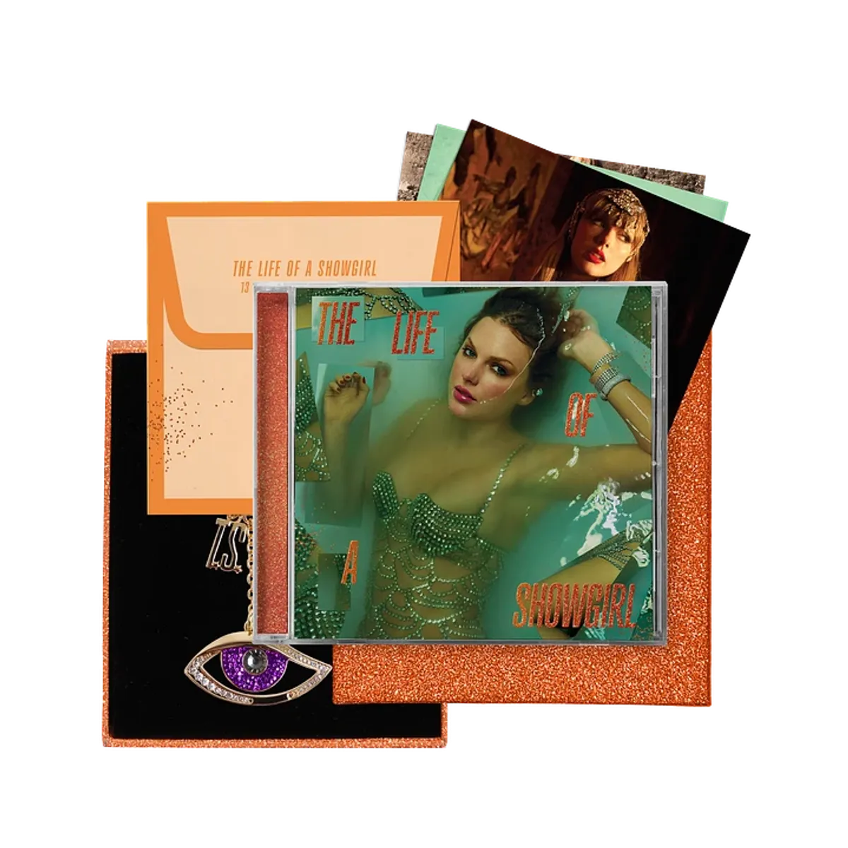 GENERICO - Taylor Swift - The Life Of A Showgirl - Sweat And Vanilla Perfume CD Deluxe Edición Limitada