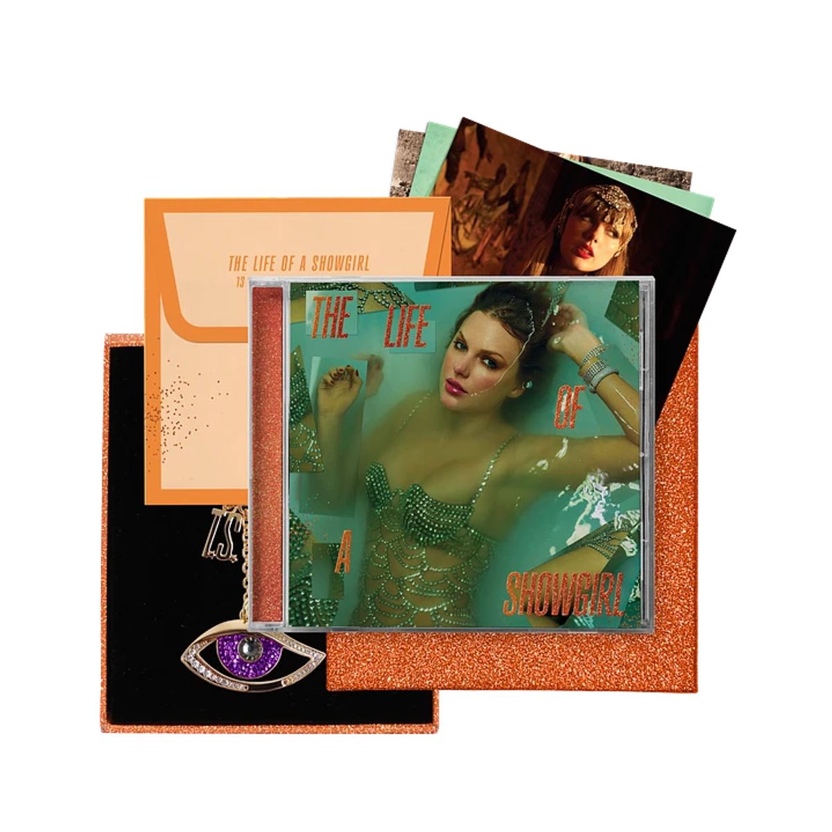 GENERICO - Taylor Swift - The Life Of A Showgirl - Sweat And Vanilla Perfume CD Deluxe Edición Limitada