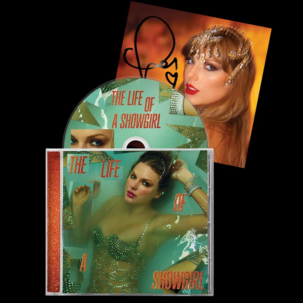 GENERICO - Taylor Swift - The Life Of A Showgirl - CD Firmado Foto 1