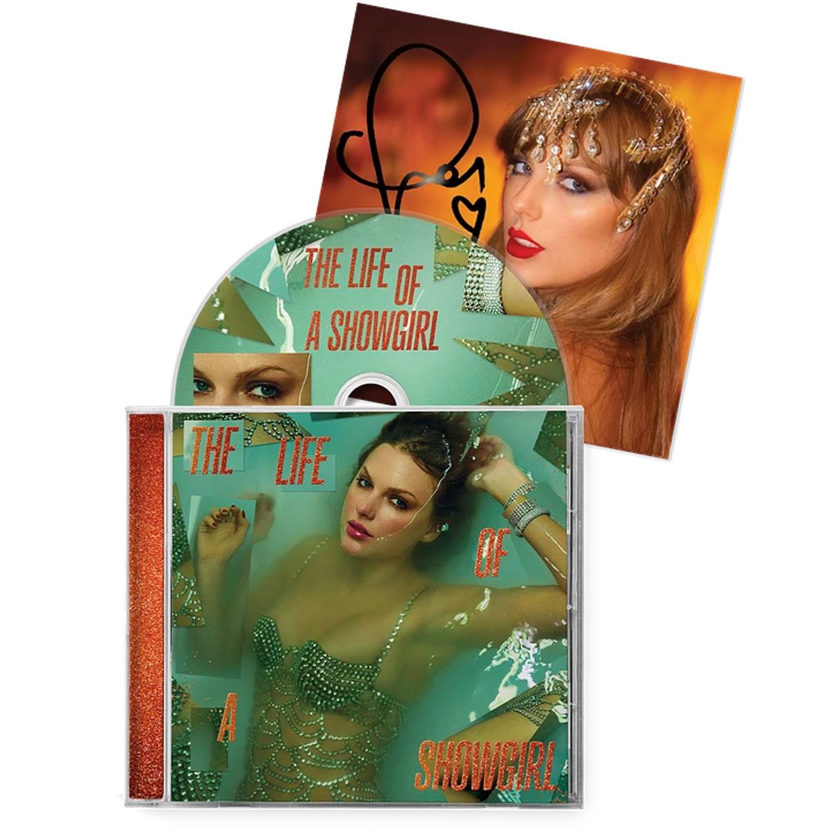 GENERICO - Taylor Swift - The Life Of A Showgirl - CD Firmado Foto 1