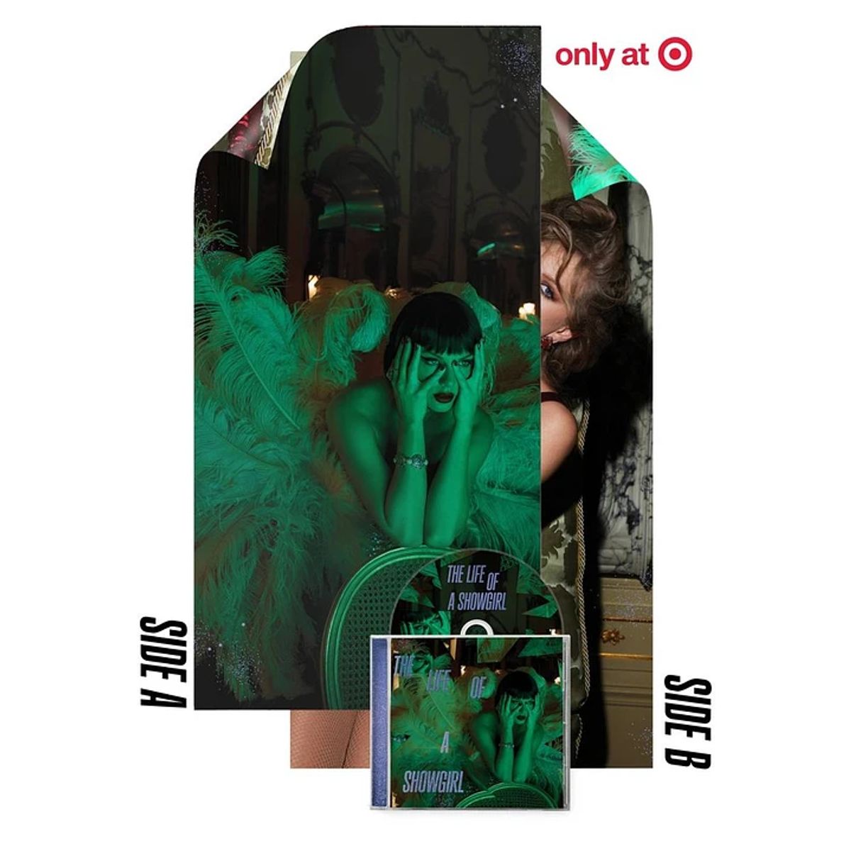 GENERICO - Taylor Swift - The Life of a Showgirl - It’s Rapturous CD Edición Target con Poster con detalle