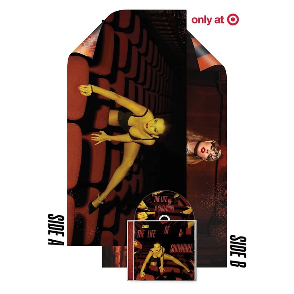 GENERICO - Taylor Swift - The Life of a Showgirl - It’s Frightening CD Edición Target con Poster con detalle