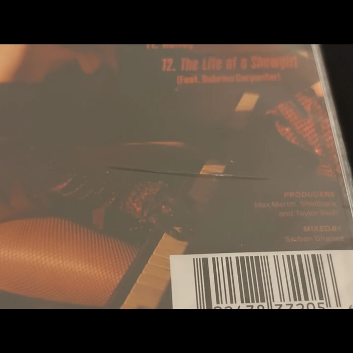 GENERICO - Taylor Swift - The Life of a Showgirl - It’s Frightening CD Edición Target con Poster con detalle