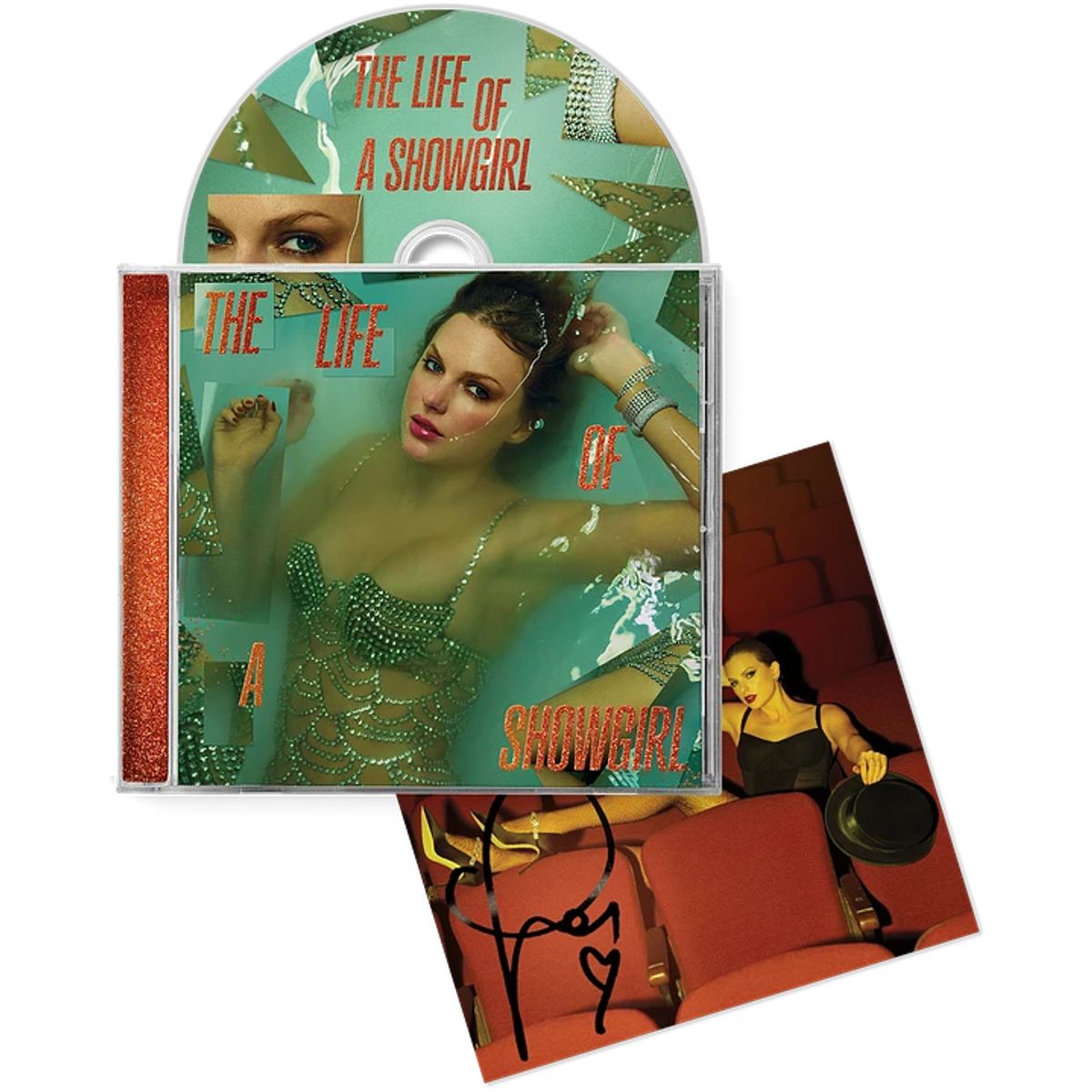 GENERICO - Taylor Swift - The Life Of A Showgirl - CD Firmado Foto 4 con detalle