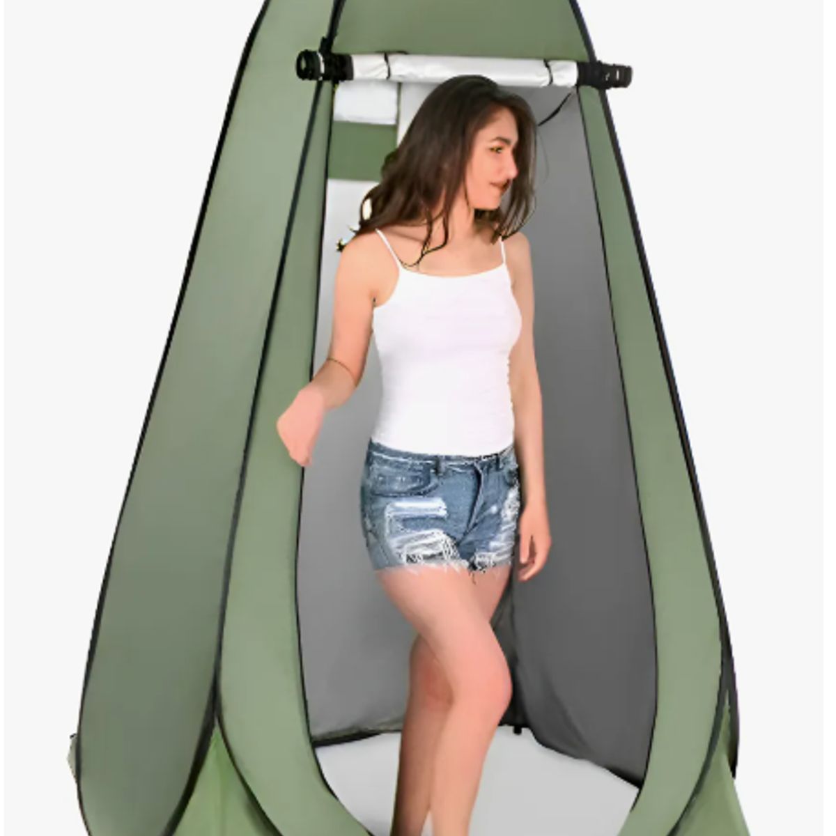 GENERICO - Carpa Caseta D Baño Vestidor Portátil Para Camping 1 Persona