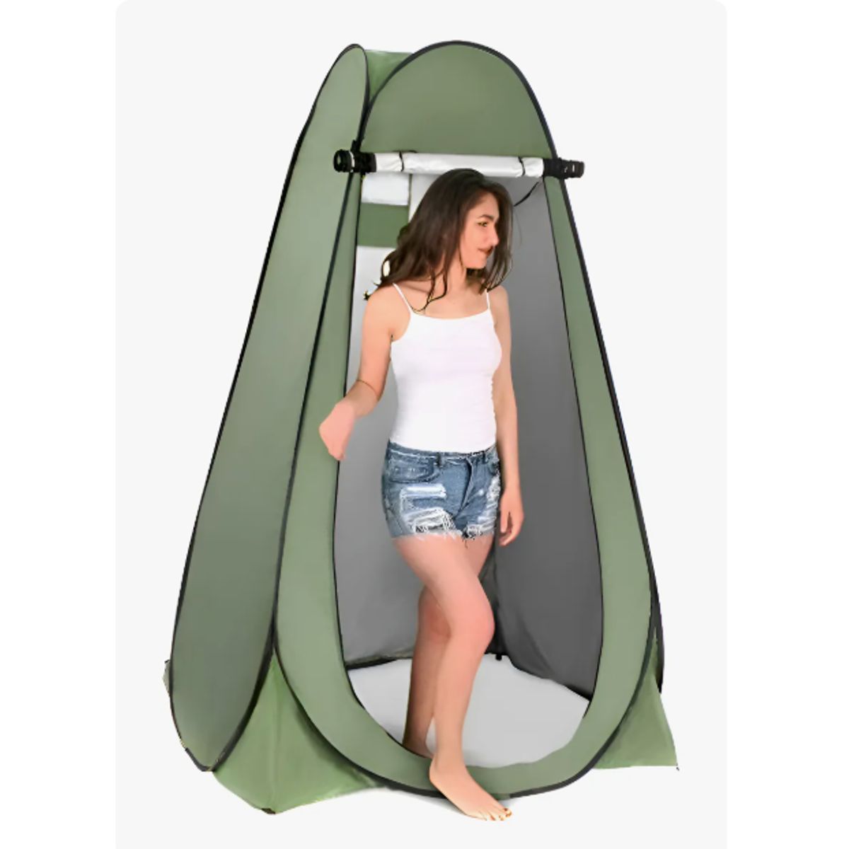 GENERICO - Carpa Caseta D Baño Vestidor Portátil Para Camping 1 Persona