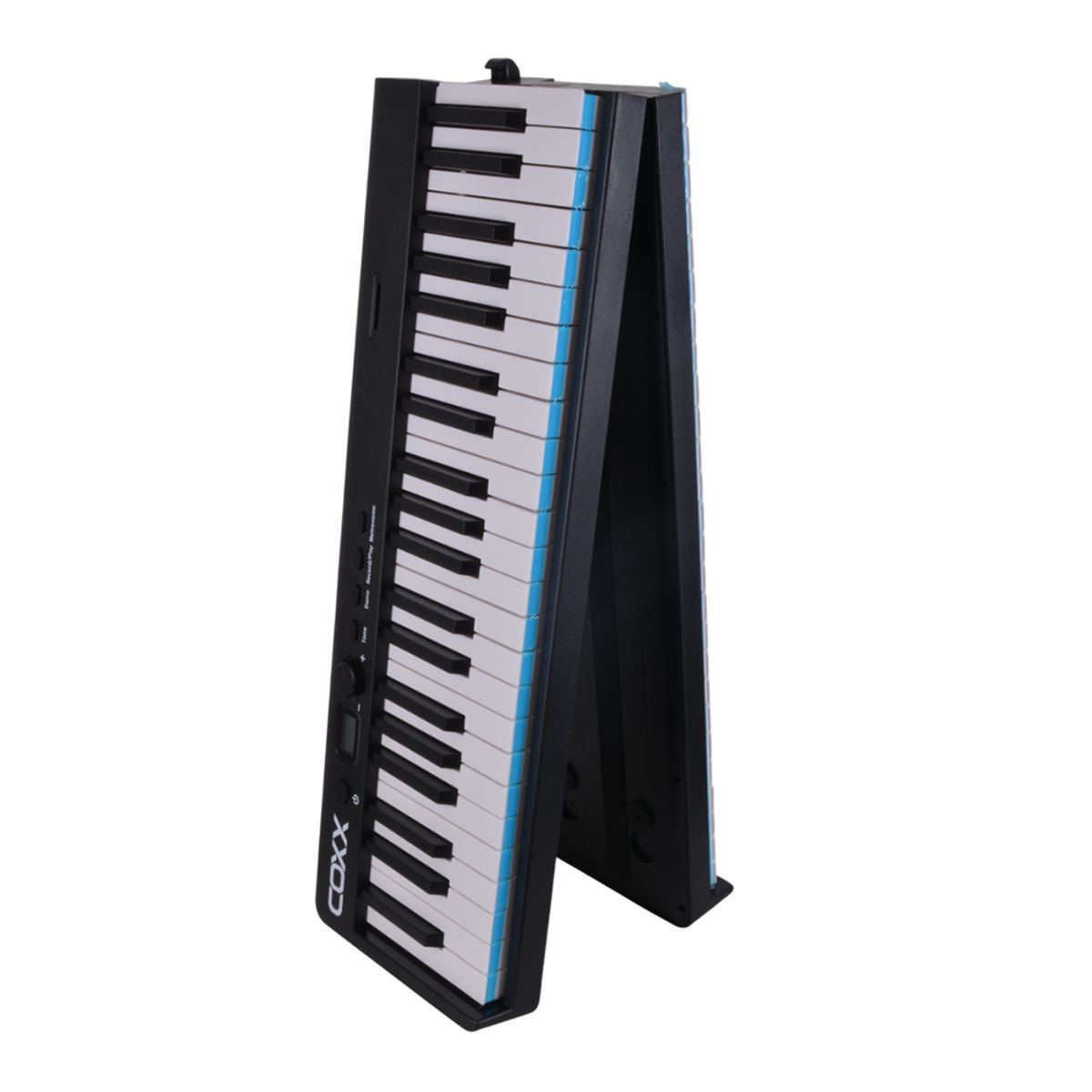 COXX - PIANO DIGITAL PORTATIL PLEGABLE 88 NOTAS NEGRO COXX FOLD