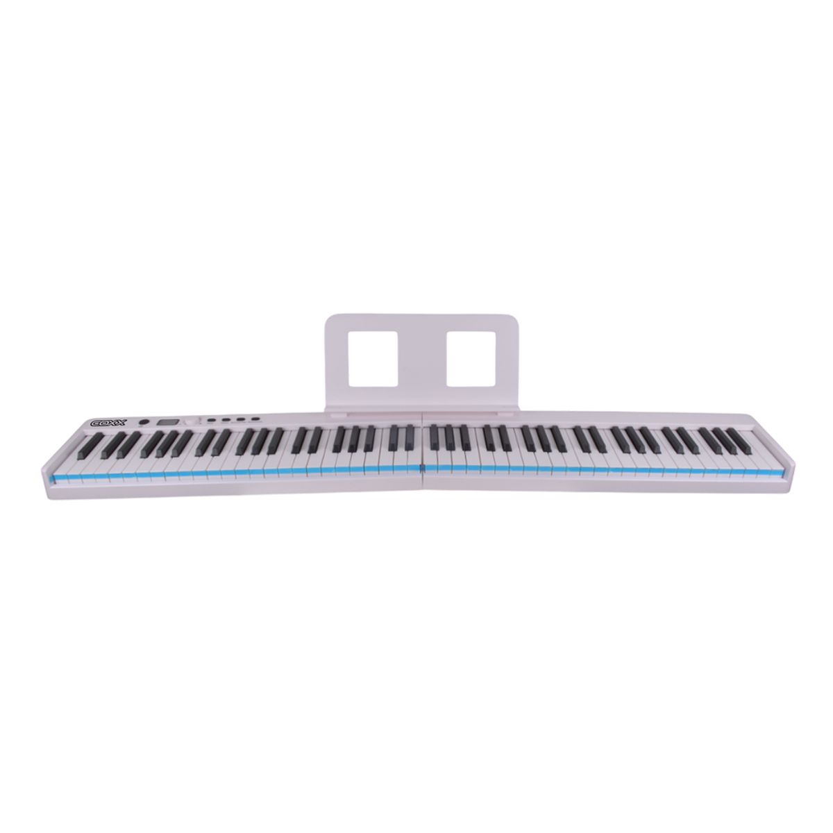 COXX - PIANO DIGITAL PORTATIL PLEGABLE 88 NOTAS BLANCO COXX FOLD