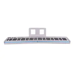 COXX - PIANO DIGITAL PORTATIL PLEGABLE 88 NOTAS BLANCO FOLD