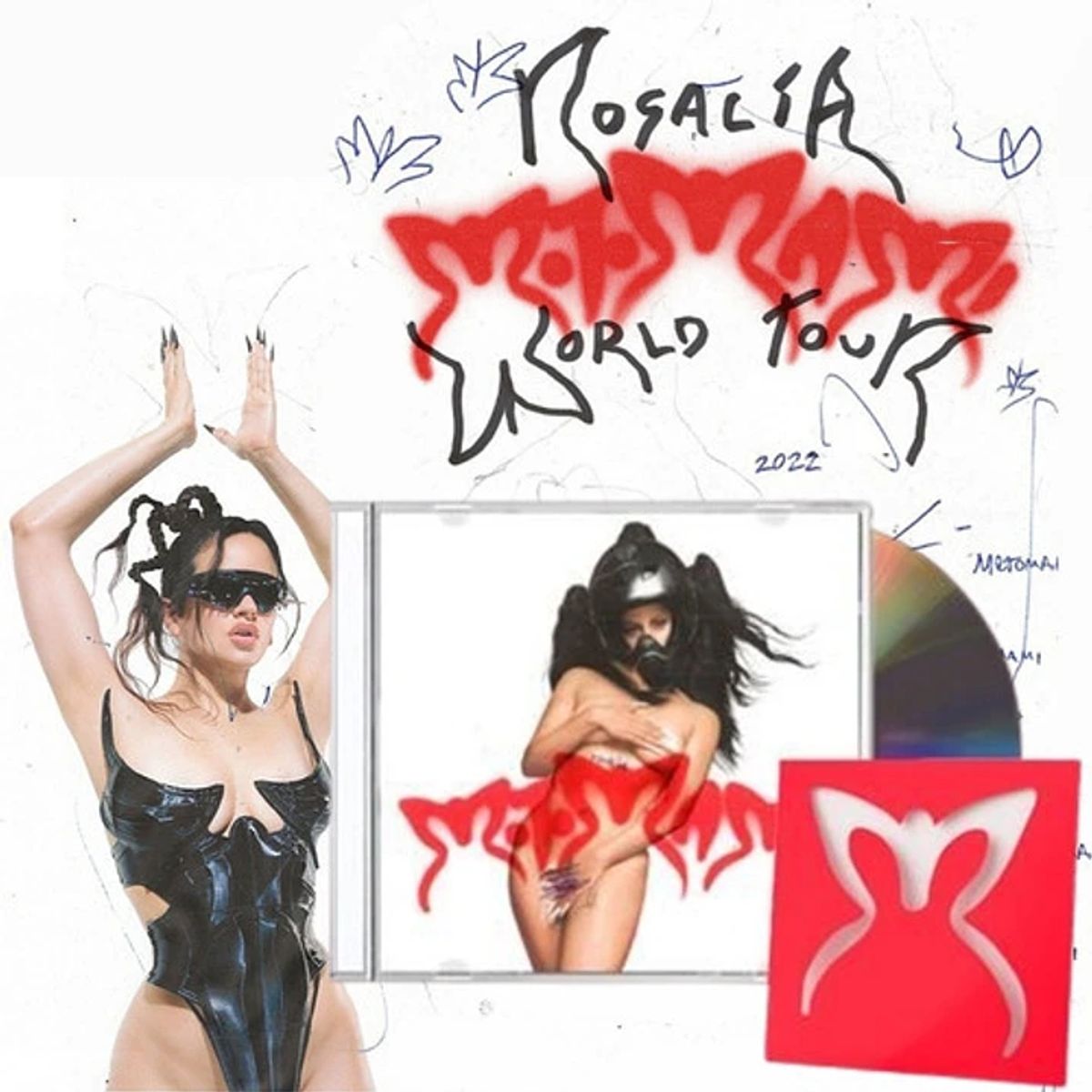 GENERICO - Rosalía - Motomami - CD Edición Limitada +Stencil con detalle