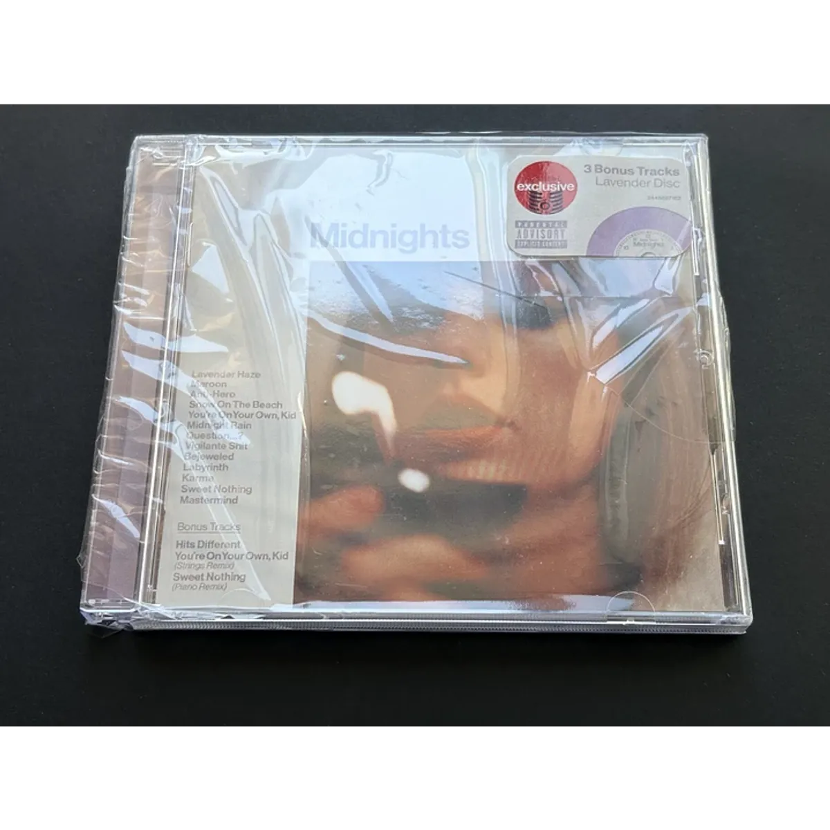 GENERICO - Taylor Swift - Midnights - CD Lavender Target Edition con detalle