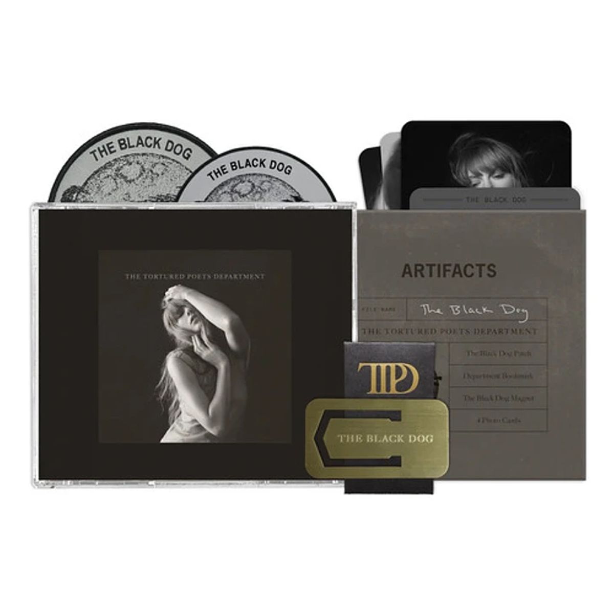 GENERICO - Taylor Swift - The Tortured Poets Department - CD Deluxe Collector’s Edition - 4 The Black Dog